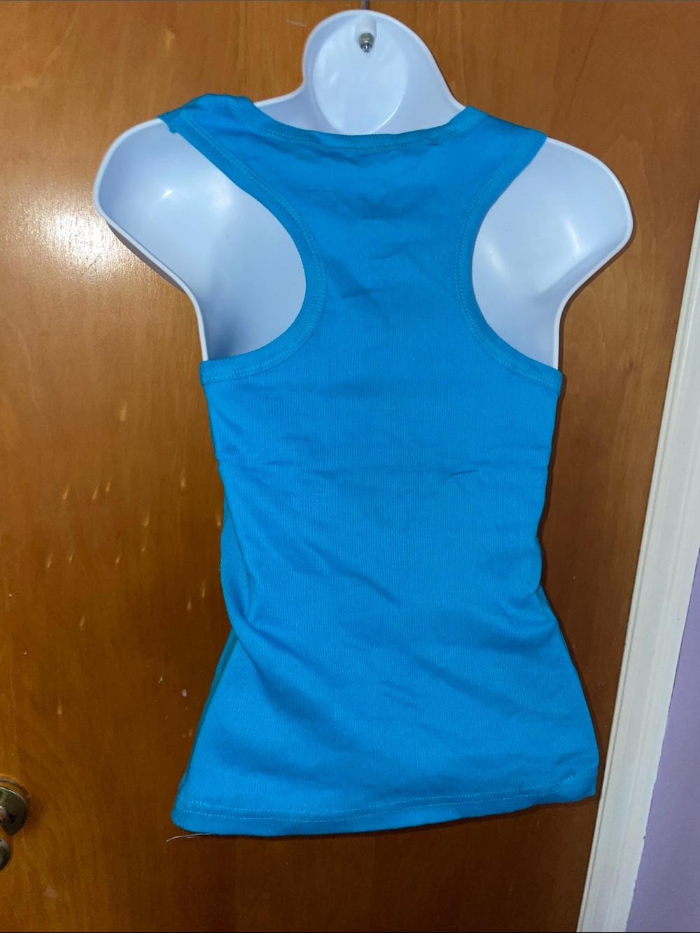 Hot Blue Ribbed Tank 💙 - Picture 4 of 13